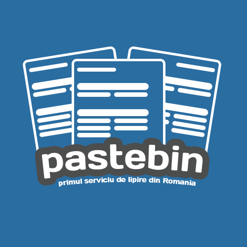 PasteBin.ro - Copiaza si lipeste